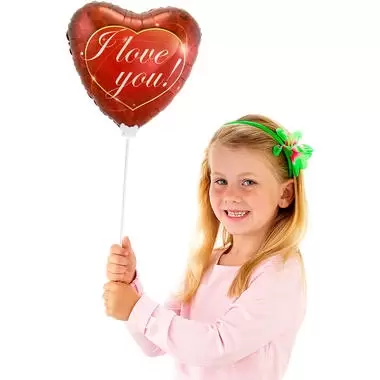 Ballon Love You - afbeelding 1