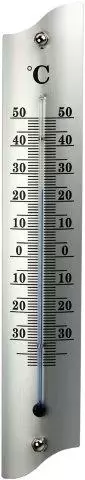 Buitenthermometer metaal l22cm