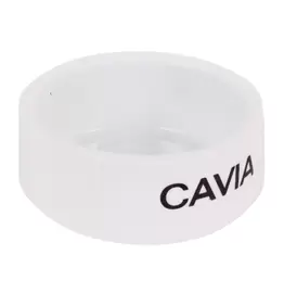 Cavia eetbak steen wit \ 12cm