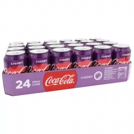 Coca Cola Cherry 330ml - afbeelding 1