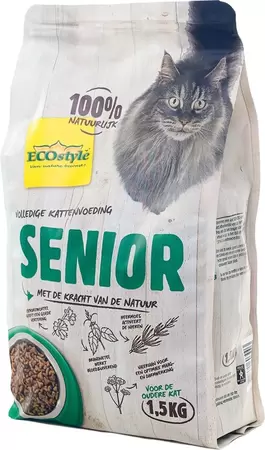 Ecostyle vitaal compleet kat senior 1,5 kg