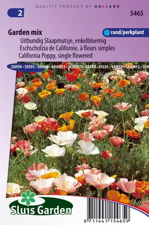 Eschscholzia califor. enk.gemengd