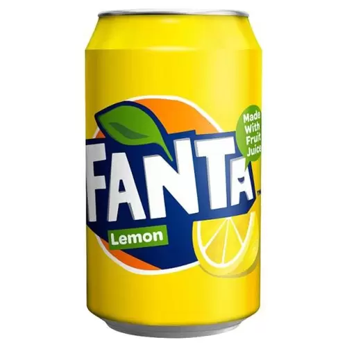 Fanta Lemon 330ml - afbeelding 2