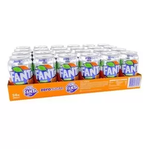 Fanta Orange Zero 330ml - afbeelding 2