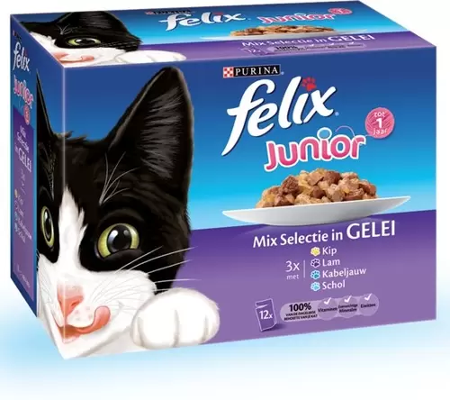 Felix pouch 12pack Junior