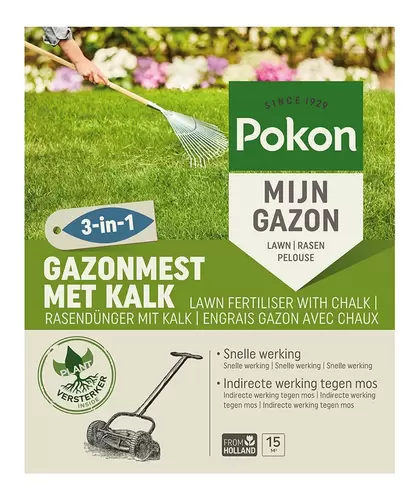 Gazonm + kalk 3-in-1 15m2 - afbeelding 1