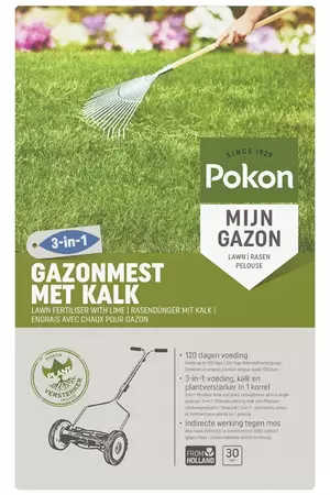 Gazonm + kalk 3-in-1 30m2 - afbeelding 1