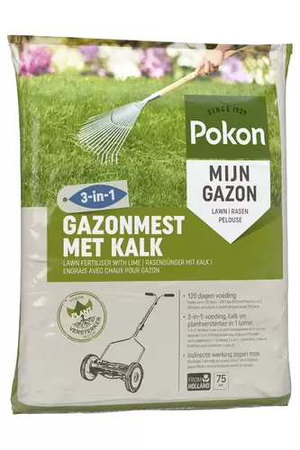 Gazonm + kalk 3-in-1 75m2 - afbeelding 2