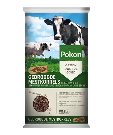 Gedroogde mestkorrels 5kg