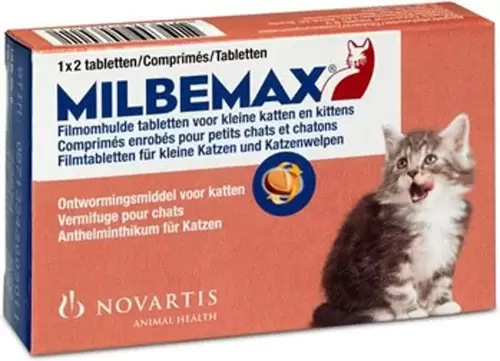 Milbemax kat klein/kittens 2 tabl