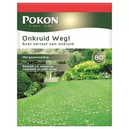 Onkruid weg 80m2 1600gr