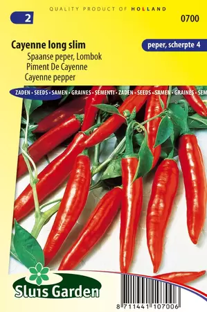 Peper cayenne long slim