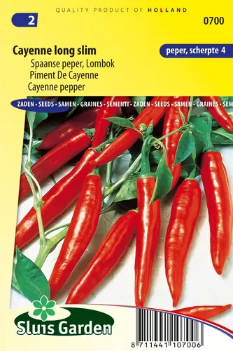 Peper cayenne long slim