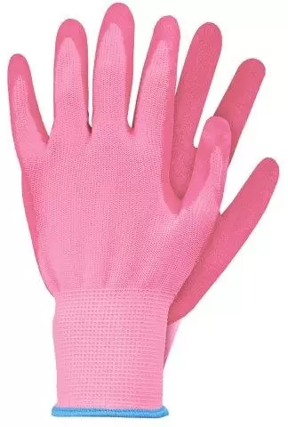 Werkhandschoenenlatex roze m
