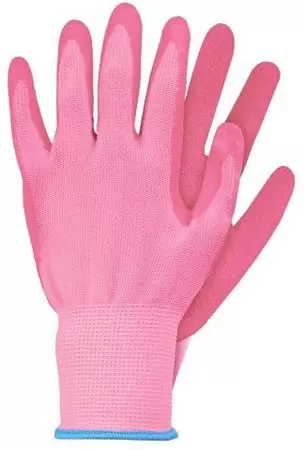 Werkhandschoenenlatex roze s