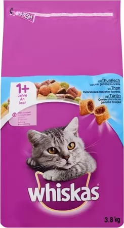 Whiskas adult tonijn 3,8 kg